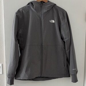 The North Face Women's Shelbe Raschel Gray Hooded Jacket